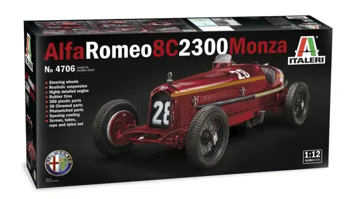 ITALERI 4706 Alfa Romeo 8c 2300 monza