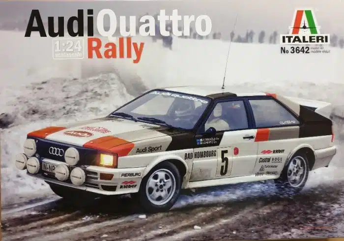 Italeri 3642 Audi Quattro RALLY