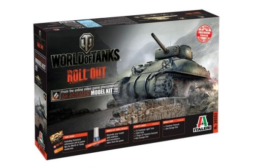 Italeri 36503 World of tanks M4 Sherman