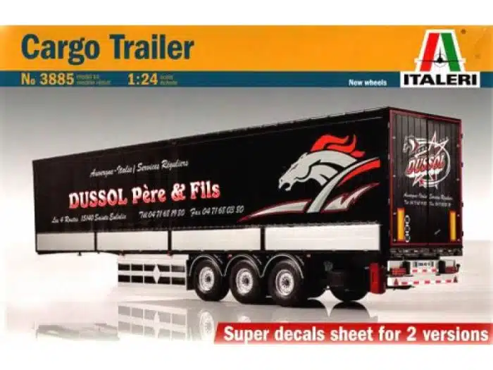 Italeri 3885 Cargo Trailer