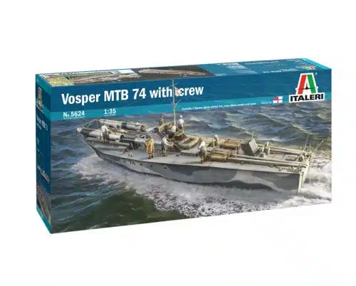 Italeri 5624 Vosper MTB 74 met crew