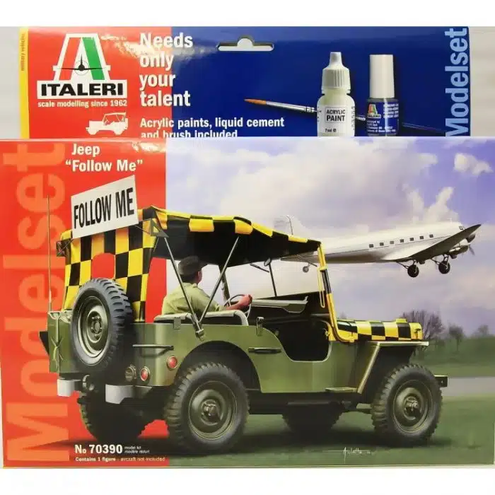 Italeri 70390 Willys Jeep Follow Me