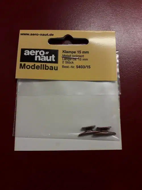 KLAMPE METALL 15MM 2S