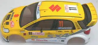 Kar. Suzuki SX4 finished mit Licht