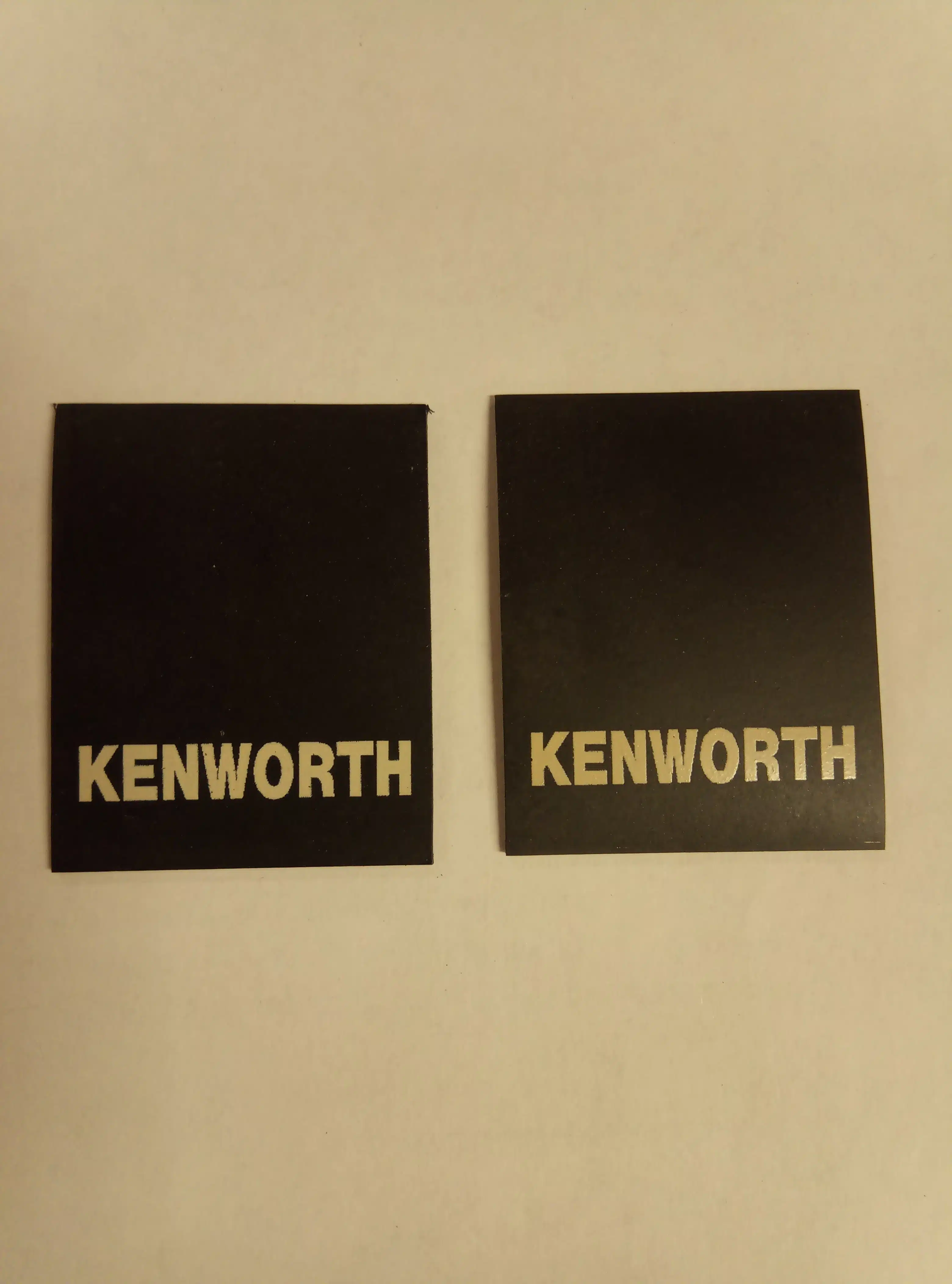 Kenworth Spatlappen per 2 stuks