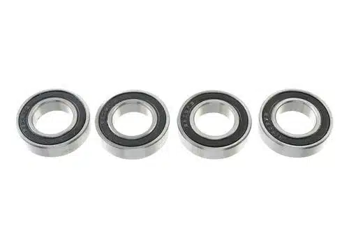 Kogellager chrome "ABEC 3", Rubber dic