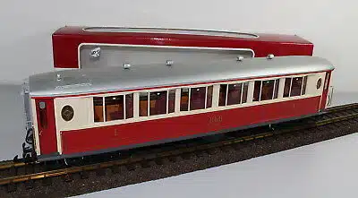 LGB 30650 RHB Wagon As 1142 met lichte en metalen wielen, Nieuw in doos