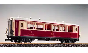 LGB 30650 RHB Wagon As 1142 met lichte en metalen wielen, Nieuw in doos