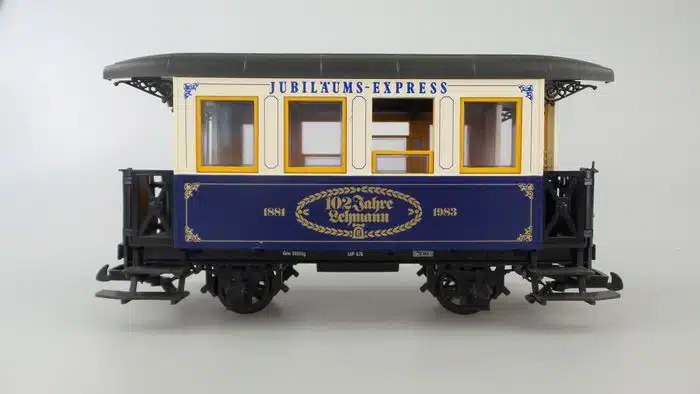 LGB Set 100 JAHRE LEHMANN Incl. wagons 1982, 1983, 1984, 1985