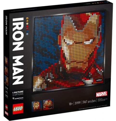 Lego 31199 Wall Art Marvel Studios Iron Man