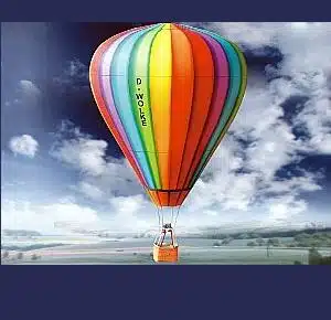 Leon Schuijt 624 Heteluchtballon 1:60
