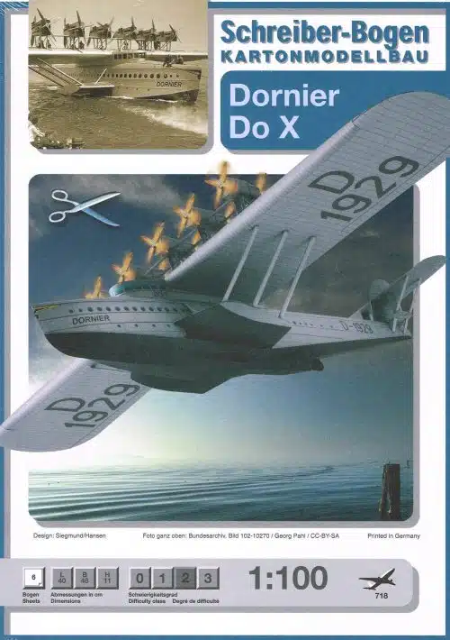 Leon Schuijt 718 Dornier Do X 1:100
