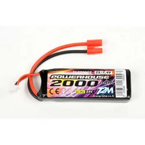 Lipo 2000MAH 7.4V Spyrit Max