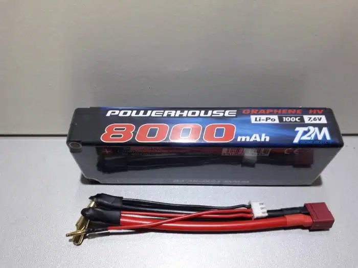 Lipo accu 8000MAH 100c 7.6V