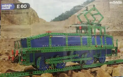 Marklin 1001 Elektrische Lokomotive Baureihe 160 in zwarze kiste