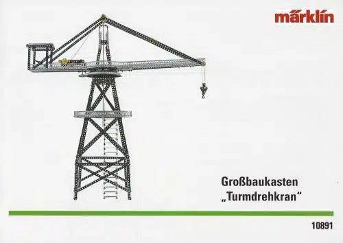 Marklin 10891 Metallbaukasten Turmdrehkran