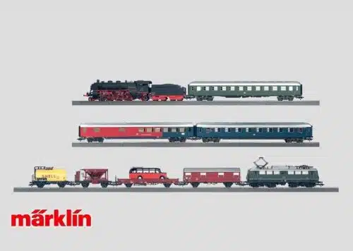 Marklin 29855 Premium start met Goederentrein en Personentrein