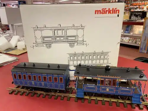 Marklin 58034 Passagiersrijtuigen set "Beierse Hoftrein (III)" Mist onderpaneel En Poppetjes