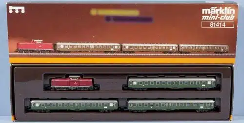 Marklin 81414 Klas V 100 Met 3 Wagons