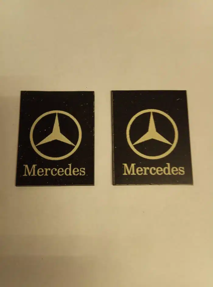 Mercedes Spatlappen per 2 stuks