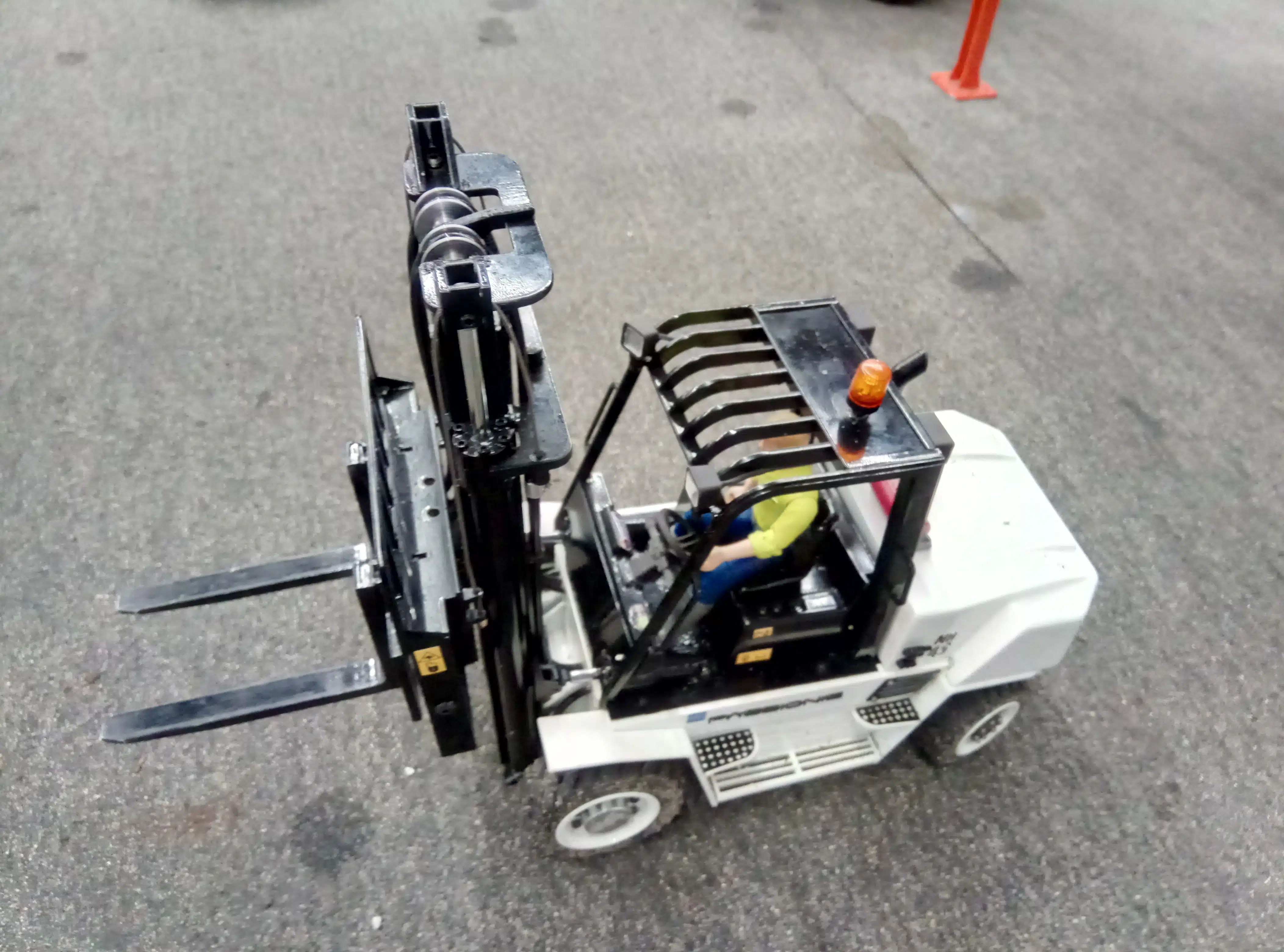 Metal Hobi Hydromec Heftruck 1:14 hydraulisch,bouwdoos
