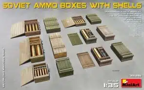 MiniArt 35261 Sovjet Ammo Boxes w/Shells