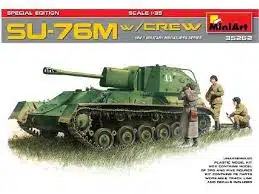 MiniArt 35262 1:35 SU 76M w/crew Special Edition