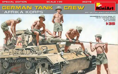 MiniArt 35278 GERMAN TANK CREW ''AFRICA KORPS''