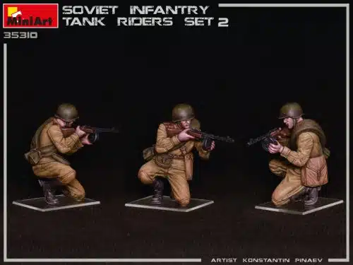 MiniArt 35310 Sovjet Infantry Tank Riders Set 2