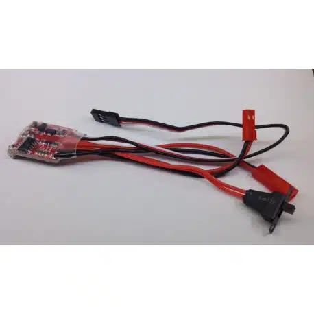 Mini regelaar 20A met BEC 3 tot 9.4 volt