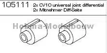 NML- CV-10 Mitnehmer 2xDiff-Seite -->