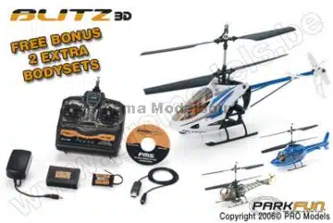 PARKFUN BLITZ 3D RTF 35MHZ MODE 2 EU +