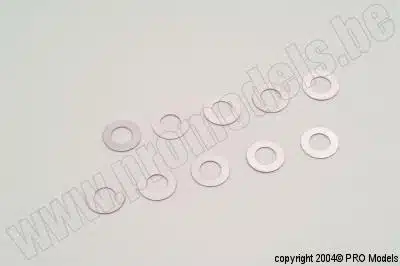 PASSSCHEIBEN 7X13X0,3MM