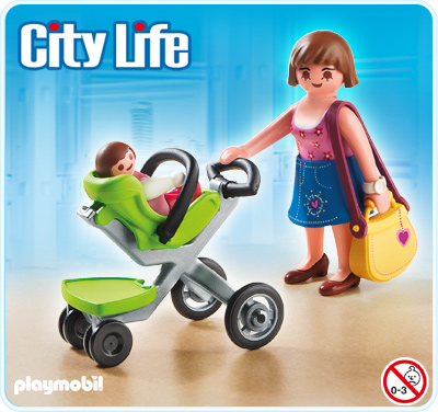 Playmobil 5491 Mama met kinderwagen