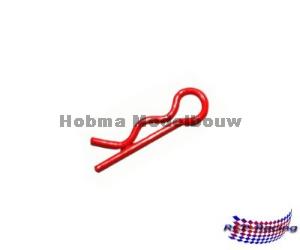 RCP-11000 Body Clips 1:10 rood (10 st