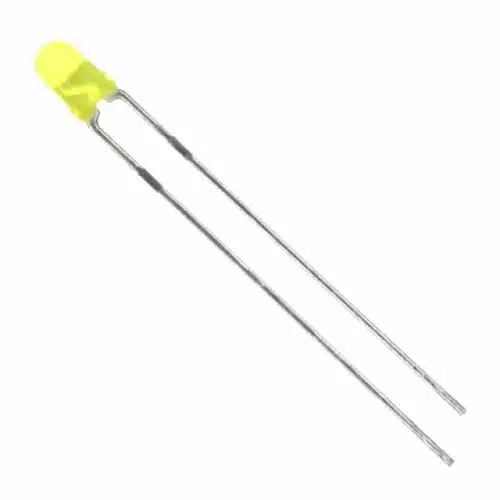 RCP-69182 Standaard LED 1.8 mm geel, 10 stuks