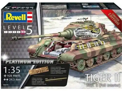 REVELL03275 Tiger II Ausf.B full interior