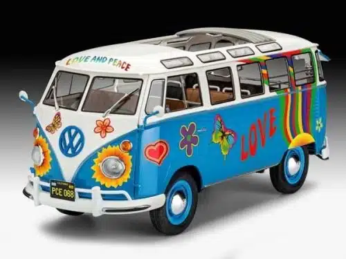 REVELL 07050 Vw T1Samba Bus Flower Power