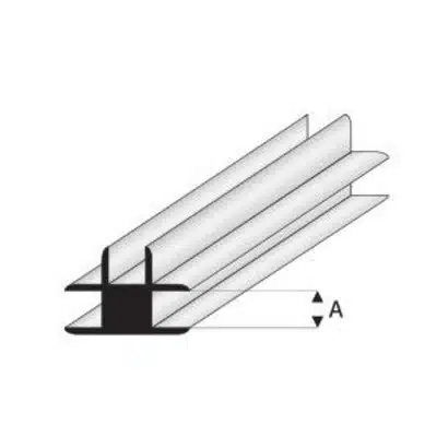 Raboesch 447-51-3 T-CONNECTOR 1,0MM 30CM