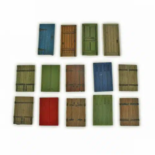 Rcp-72-0021 Assortment Doors and Shut