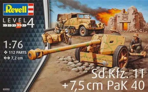Revell 03252 Sd.Kfz.11 + 7,5cm Pak 40
