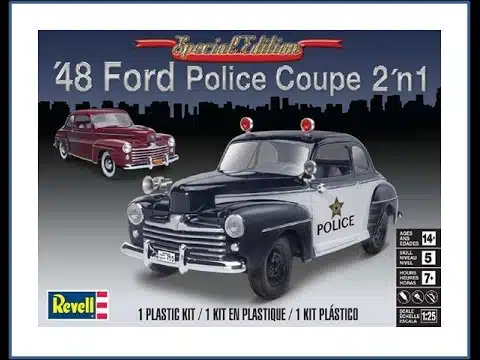 Revell 14318 1948 Ford Police Coupe 2 in 1