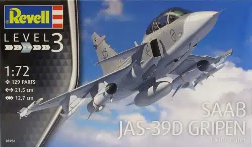 Revell Model Set Saab Jas-39D Gripe