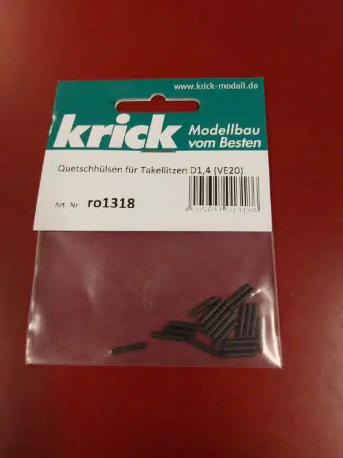 Robbe Krick 1318quetschhulsen voorTakellitzen D1,4 (VE20)