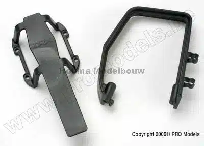 Roll hoop, plastic/ transmission skid