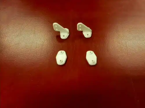 Ruderhorn 2st. 14mm 2 oogjes