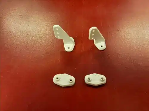 Ruderhorn 2st. 23mm 3 oogjes