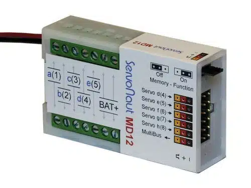 Servonaut MD12 Universeler Multi-Decoder mit Schalt und Servoausgangen