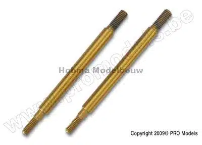 Shaft, GTR shock TiN-coated (2)