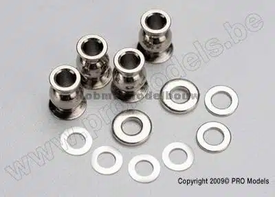 Shim set, 3x7x1mm (2), 3x6x0.5mm (4),